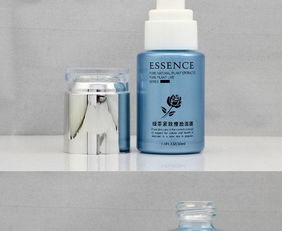 30ml藍色玻璃化妝品包裝瓶 精華液、乳液與眼霜的理想選擇